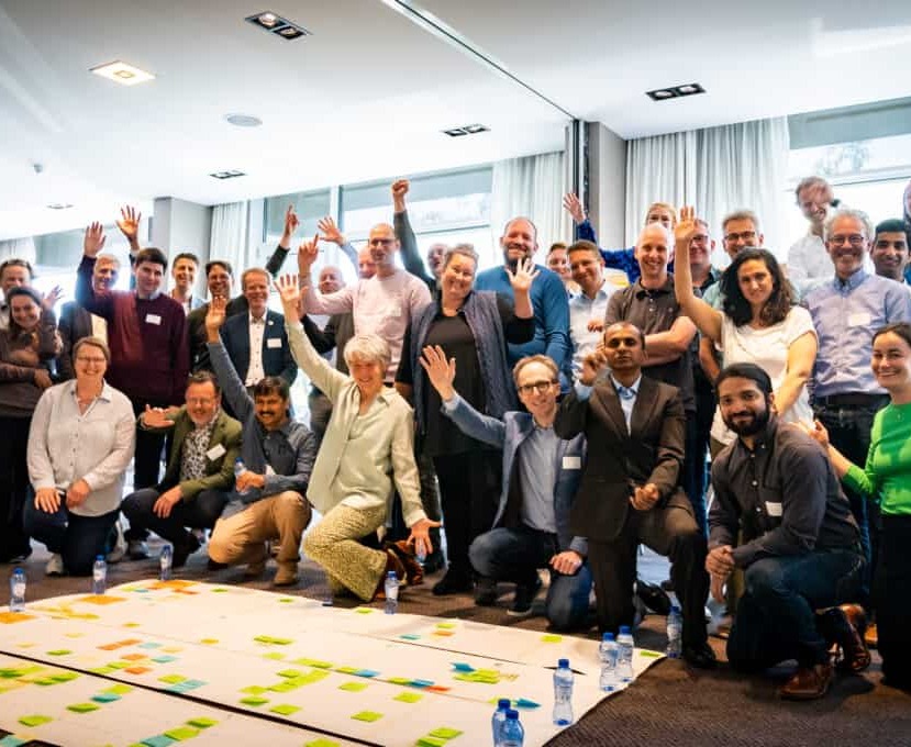 Researchers and partners at a HyUSE research-community gathering.